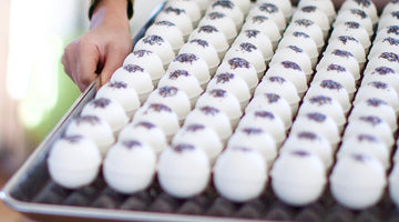 Batches of bath bombs - Little Flower Soap Co