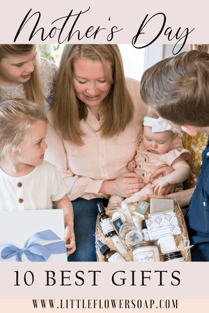 Best Mother's Day 2021 Gift round up - Mother's Day Gifts baskets with delivery - Little Flower Soap Co
