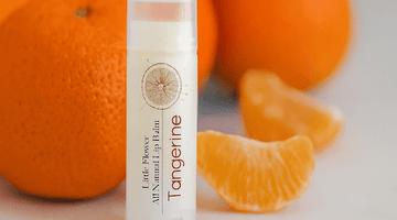Tangerine Lip Balm - Little Flower Soap Co