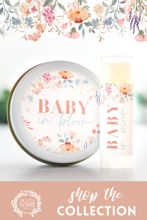 Baby In Bloom Baby Shower Favors & Gifts