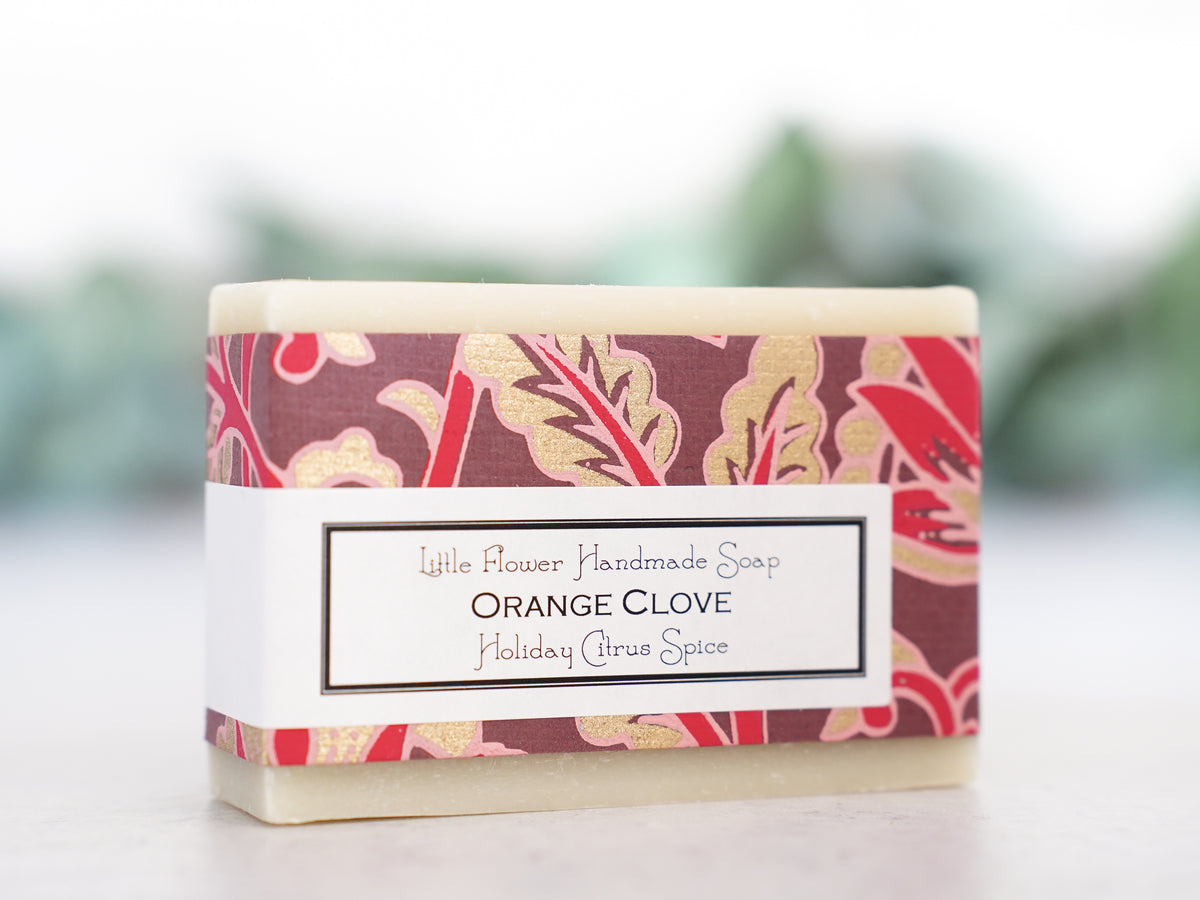 Orange Clove - Handmade Bar Soap – Little Flower Soap Co