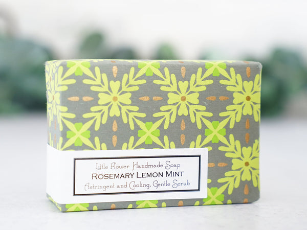Rosemary Lemon Mint - Large Bar Soap 6oz