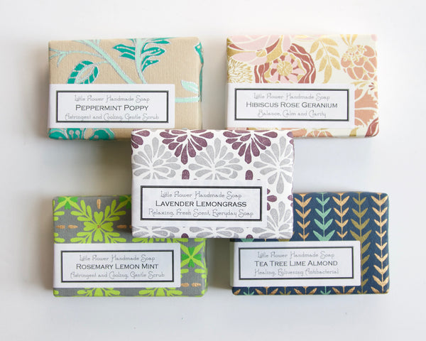Gift Box of 5 Soaps - Handmade Soap gift set
