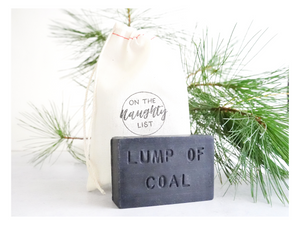 Stocking Stuffer Lump of Coal Soap