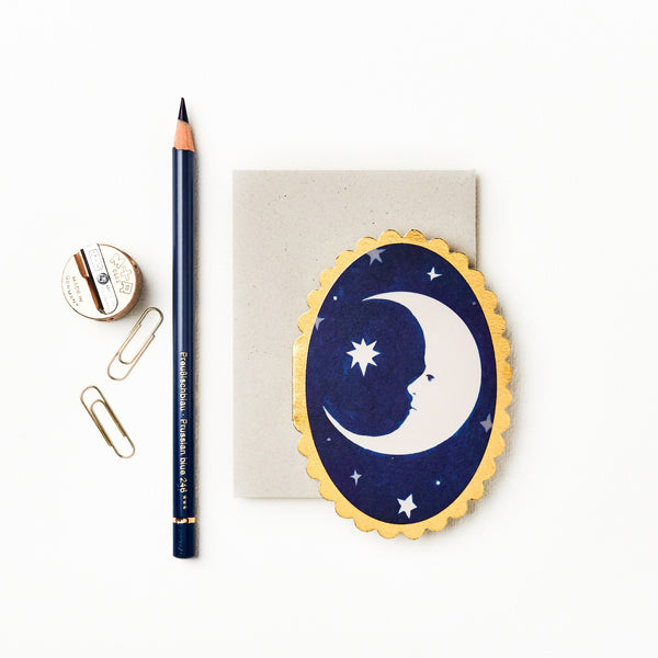 Mini Card - Moon