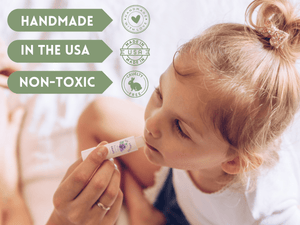 Blueberry Lip Balm - Lil' Lippies Kids - Little Flower Soap Co