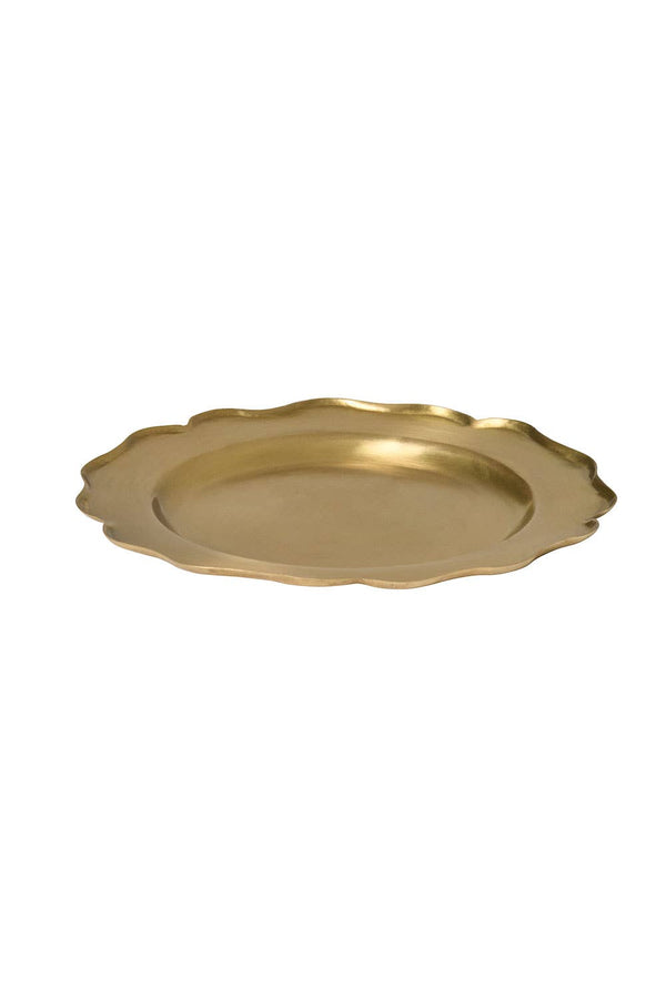 Brass Decorative Tray - Little Flower Soap Co