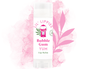 Bubble Gum Lip Balm - Lil' Lippies Kids - Little Flower Soap Co