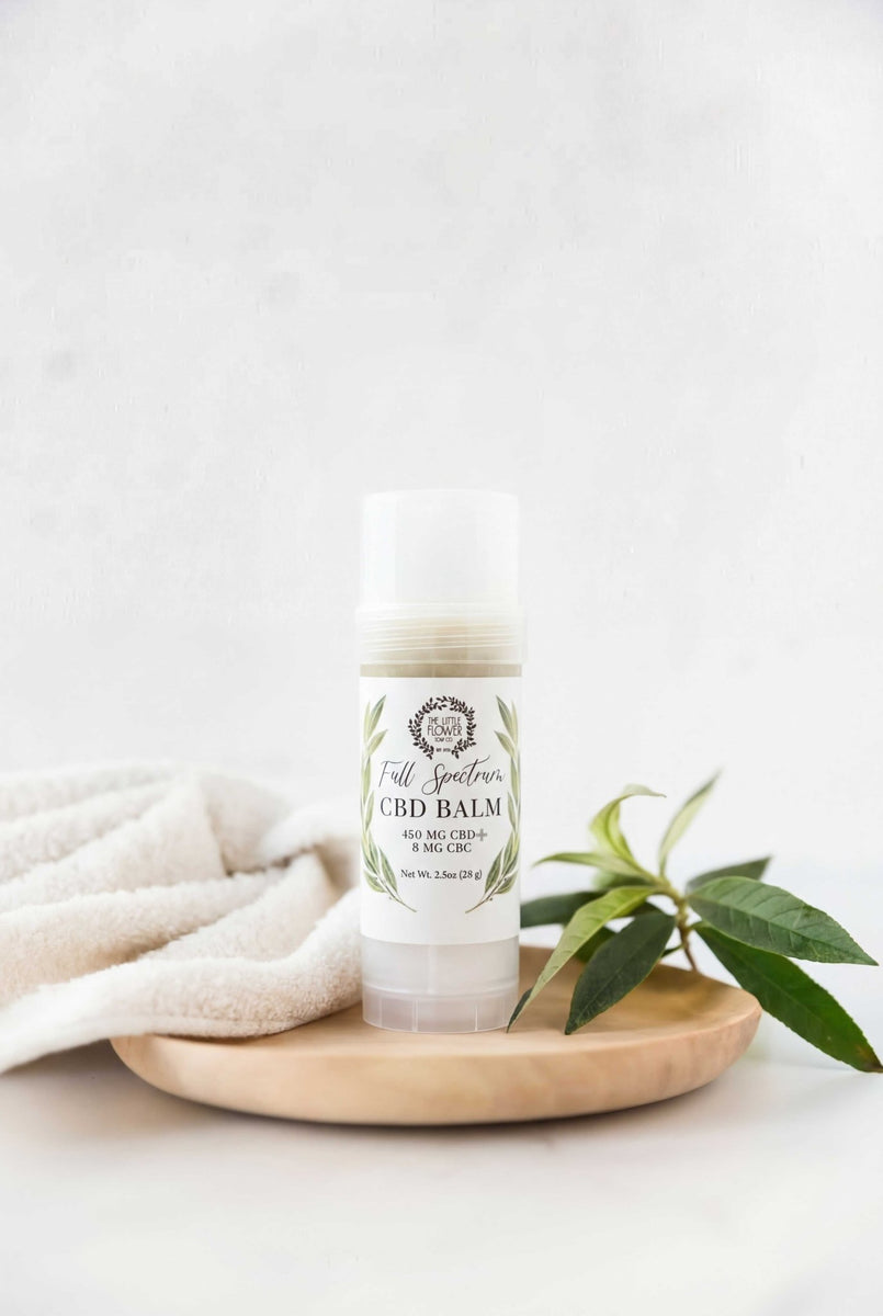 CBD Pain Relief Stick - CBD Balm with THC Handmade - Little Flower