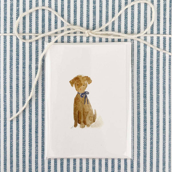 Dog Mini Notecard - Little Flower Soap Co