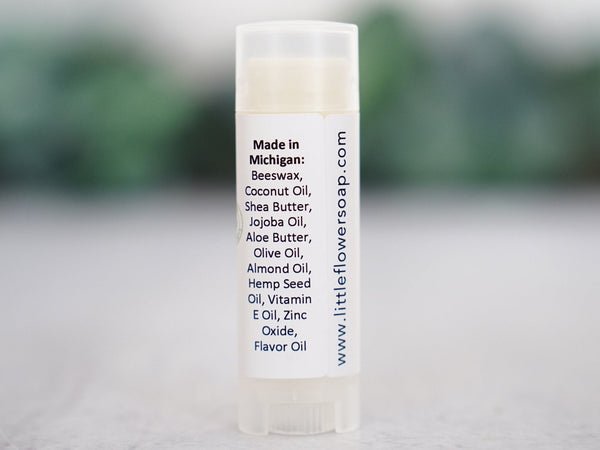 Fresh Picked Strawberry Lip Balm - Lil' Lippies Kids - Little Flower Soap Co