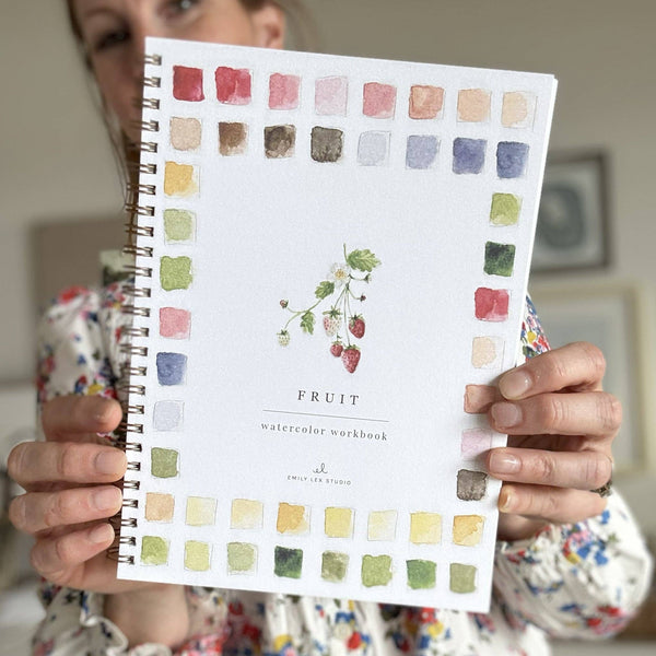 Fruit Watercolor Workbook - Little Flower Soap Co