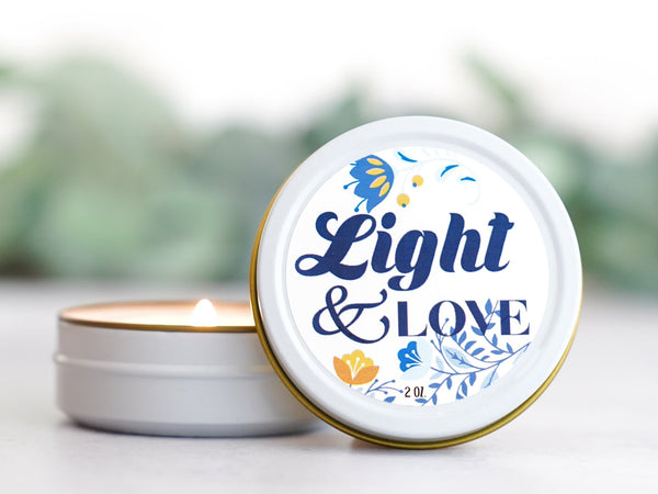 Light & Love - Small Gift for Hanukkah - Little Flower Soap Co