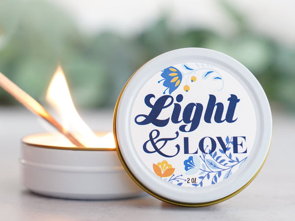 Light & Love - Small Gift for Hanukkah - Little Flower Soap Co