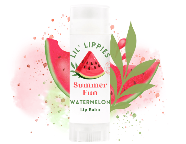 Lil Lippies Summer Fun - Set of 3 Lip Balms - Little Flower Soap Co