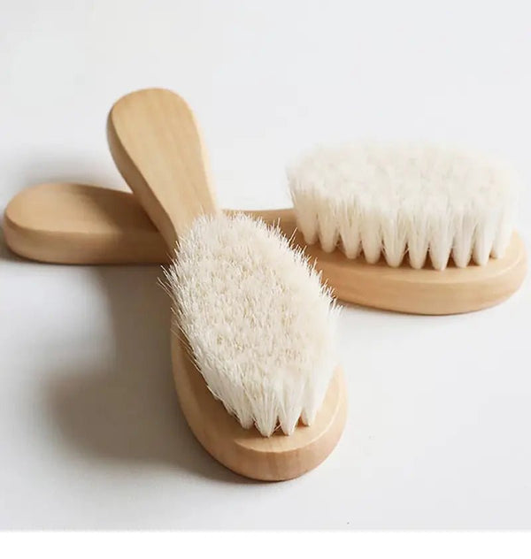 Newborn and Toddler Hairbrush - Little Flower Soap Co