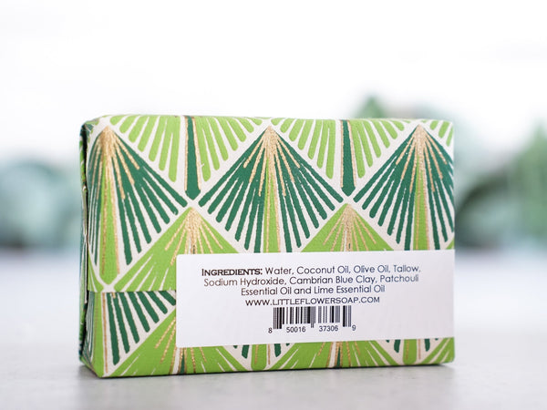 Patchouli Lime - Large Bar Soap 6oz - Little Flower Soap Co