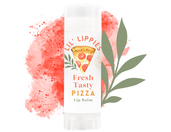 Pizza Lip Balm - Lil' Lippies Kids - Little Flower Soap Co