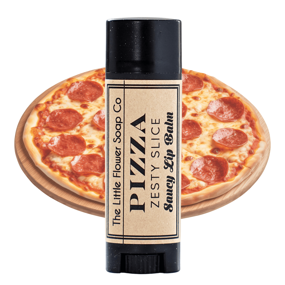 Pizza Lip Balm Funny Gift Moisturizing Chapstick – Little Flower