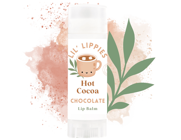 Set of 5 Lip Balms - Lil Lippies Snack Time - Little Flower Soap Co