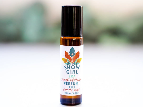 Show Girl Era Perfume Oil – Sweet & Vanilla Musk Rollerball - Little Flower Soap Co