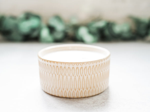 Solid Dish Soap in Ceramic Ramekin – 16oz | Natural, Hard Water Friendly - Little Flower Soap Co