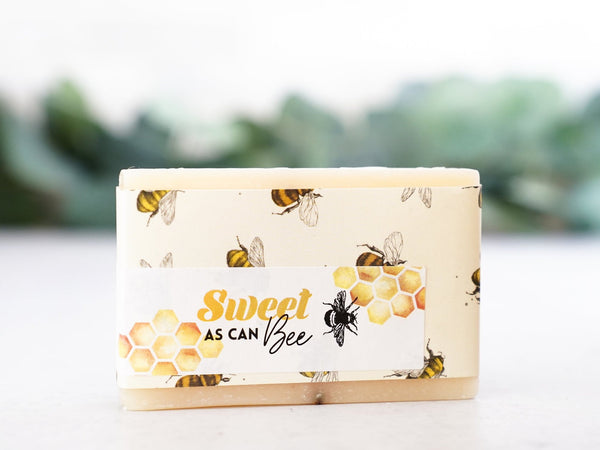Sweet as Can Bee baby shower favors or pregnancy announcement - Little Flower Soap Co