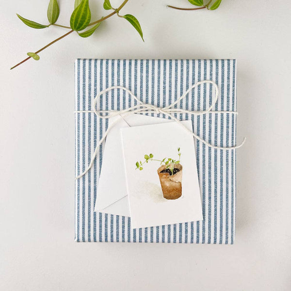 Sweet pea mini notecards - Little Flower Soap Co