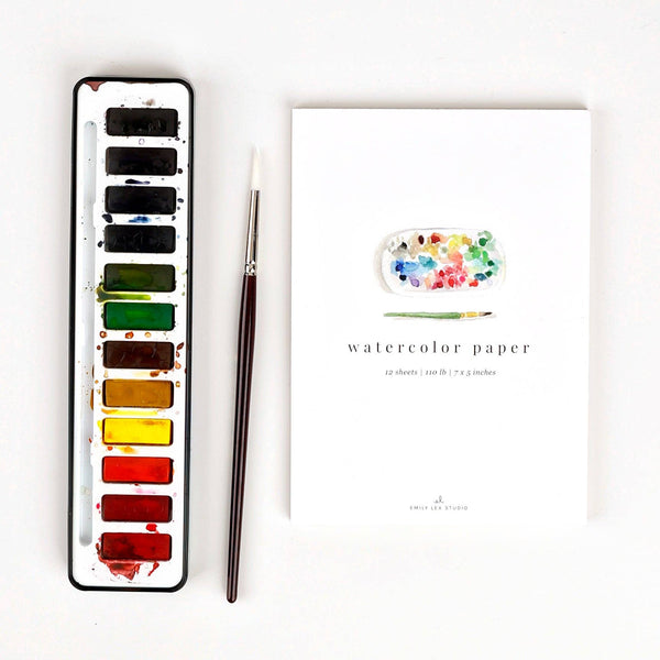 Watercolor Paper Pad - Little Flower Soap Co
