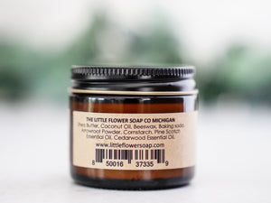 Wildwood Natural Deodorant - natural ingredients no aluminum - Little Flower Soap Co