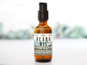 Beard Oil - Wildwood - Little Flower Soap Co