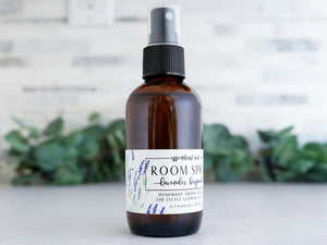 Lavender Bergamot Essential Oil Room Spray - Little Flower Soap Co