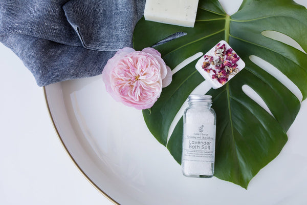 Lavender Dead Sea Detox Bath Salt - Little Flower Soap Co