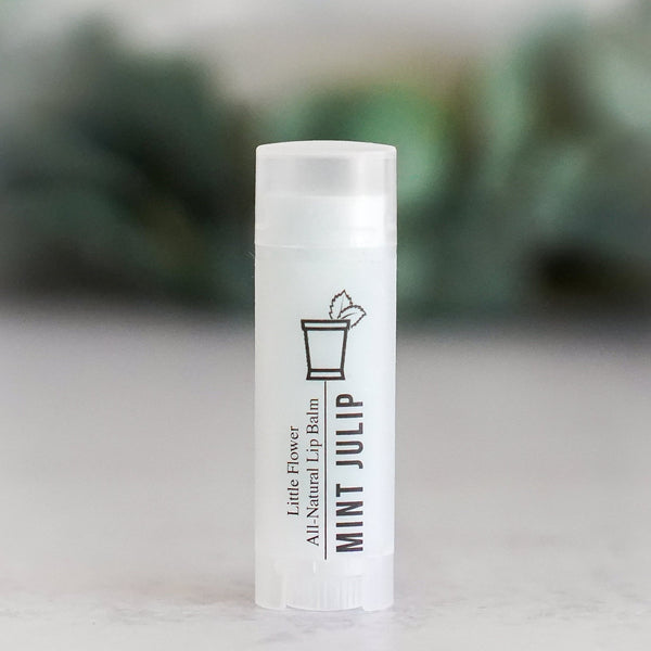 Mint Julep Lip Balm - Happy Hour Cocktail Lip Balm - Little Flower Soap Co