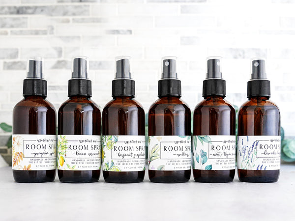 Pumpkin Spice Essential Oil Room Spray - Little Flower Soap Co
