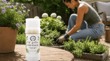CBD Cream for Joint and Back Pain Support - Little Flower Soap Co