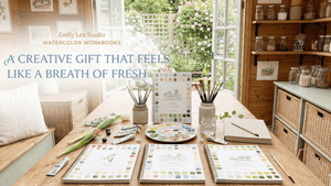 Emily Lex Studio Watercolor Workbooks: A Creative Gift That Feels Like a Breath of Fresh Air - Little Flower Soap Co
