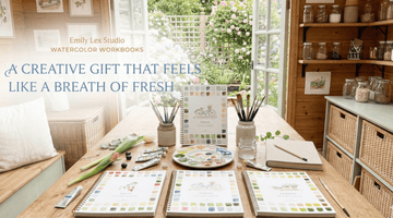 Emily Lex Studio Watercolor Workbooks: A Creative Gift That Feels Like a Breath of Fresh Air - Little Flower Soap Co