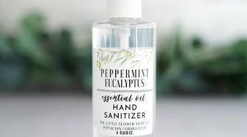 Fresh Hands, Pure Vibes: Eucalyptus Hand Sanitizer - Little Flower Soap Co