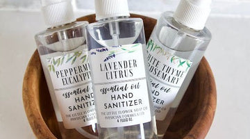 Hand Sanitizer Spray: Convenient, Effective & Essential for Everyday Wellness - Little Flower Soap Co
