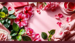 Hibiscus Rose Soap for Festive Baths