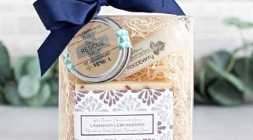 How to Create a DIY Mini Spa Box with a Lip Balm Set - Little Flower Soap Co