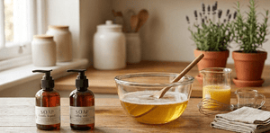 How to Make Liquid Soap at Home (Easy DIY) - Little Flower Soap Co