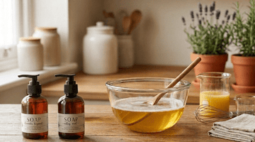 How to Make Liquid Soap at Home (Easy DIY) - Little Flower Soap Co