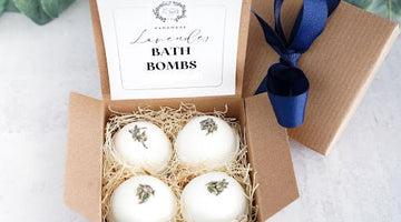 Lavender Bath Bombs: A Simple Path to Restorative Relaxation - Little Flower Soap Co