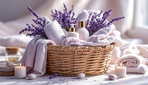 Lavender Spa Basket for Mom