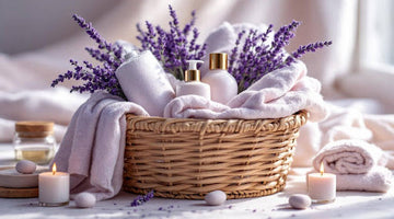 Lavender Spa Basket for Mom