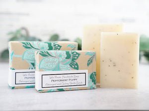 Peppermint Poppy Soap for Fresh Skin