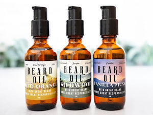 Beard Care with Oil Trio