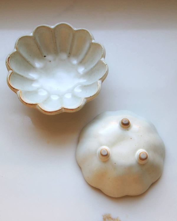 Lotus Soap and Brush Dish